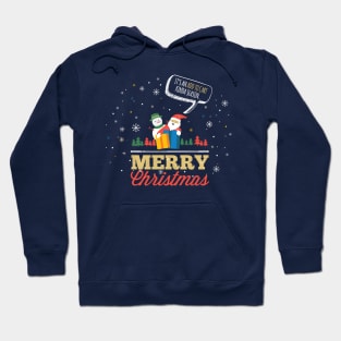 IT'S AN ADD TO CART KINDA SEASON MERRY CHRISTMAS Hoodie